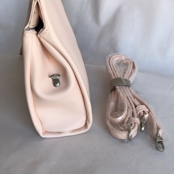 Pixie Mood NWT blush pink and cork vegan bag - Picture 7 of 11